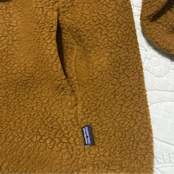 NEW Patagonia Women’s Retro Pile Fleece Shacket Sz S — Shelter Brown — NWT - Picture 7 of 13